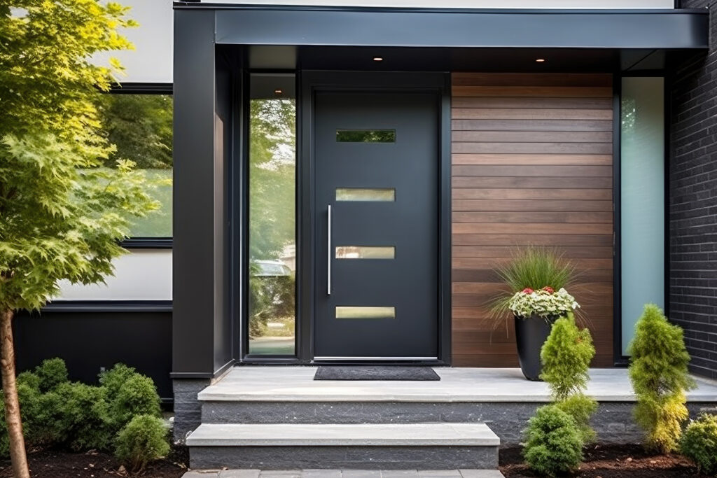 modern door